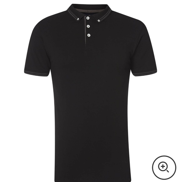 Black polo shirt - Picture 1 of 3